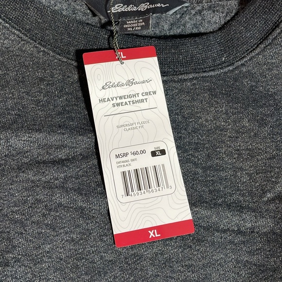 Eddie Bauer Men’s Heavyweight Crew Sweatshirt
Classic Fit - Picture 3 of 3